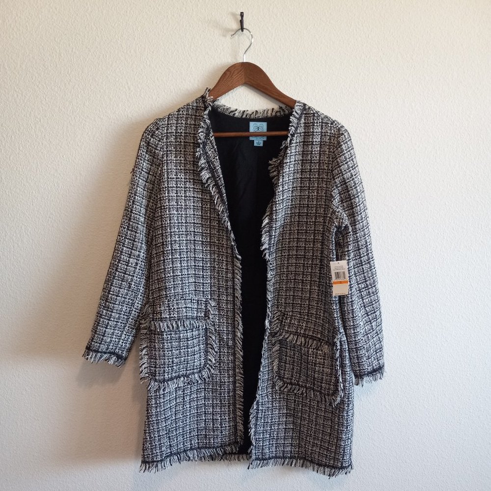 CeCe NWT Women's Tweed Jacket